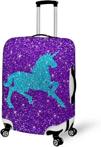 unicorn suitcase amazon