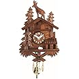 Trenkle Kuckulino Small Black Forest Clock with Quartz Movement and Cuckoo Chime TU 2028 PQ