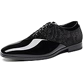 TYNDALL Mens Classic Oxford Modern Formal Lace Up Dress Shoes Wedding Shoe