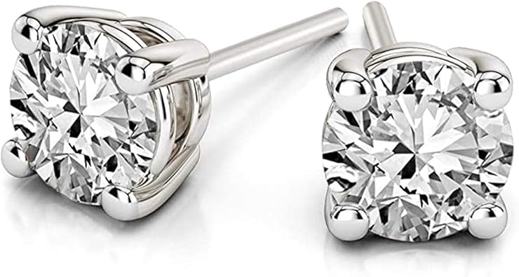 Mothers Day Gifts Tanache 1/5 Ct -1 Ct Solitaire Diamond 312053672654