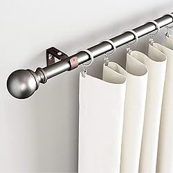 6 Pieces Curtain Rod Brackets General Adjustable