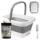 Beinilai Collapsible Foot Bath Kit, Foot Soaking
