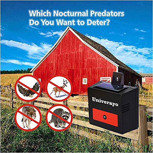 Univerayo Deer Repellent Devices Predator Control Light Coyote