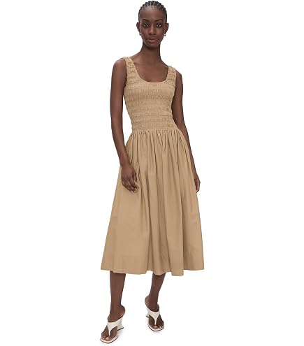 Veronica Beard Jean Women's Lanier Dress, Brown Stripe, XS at Amazon Women's Clothing store