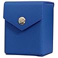 Obelisk Blue Deck Box with Belt Loop/Clip, Hard Shell, Faux Leather, Compatible with YGO, Magic: The Gathering, Vanguard, Digimon and others