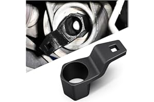 Bittwee Car 19 mm Harmonic Balancer Socket & 50mm Crankshaft Crank Pulley Wrench Holder Tool for Stubborn Bolts, Removal Holding Spanner kit for 19mm Engines