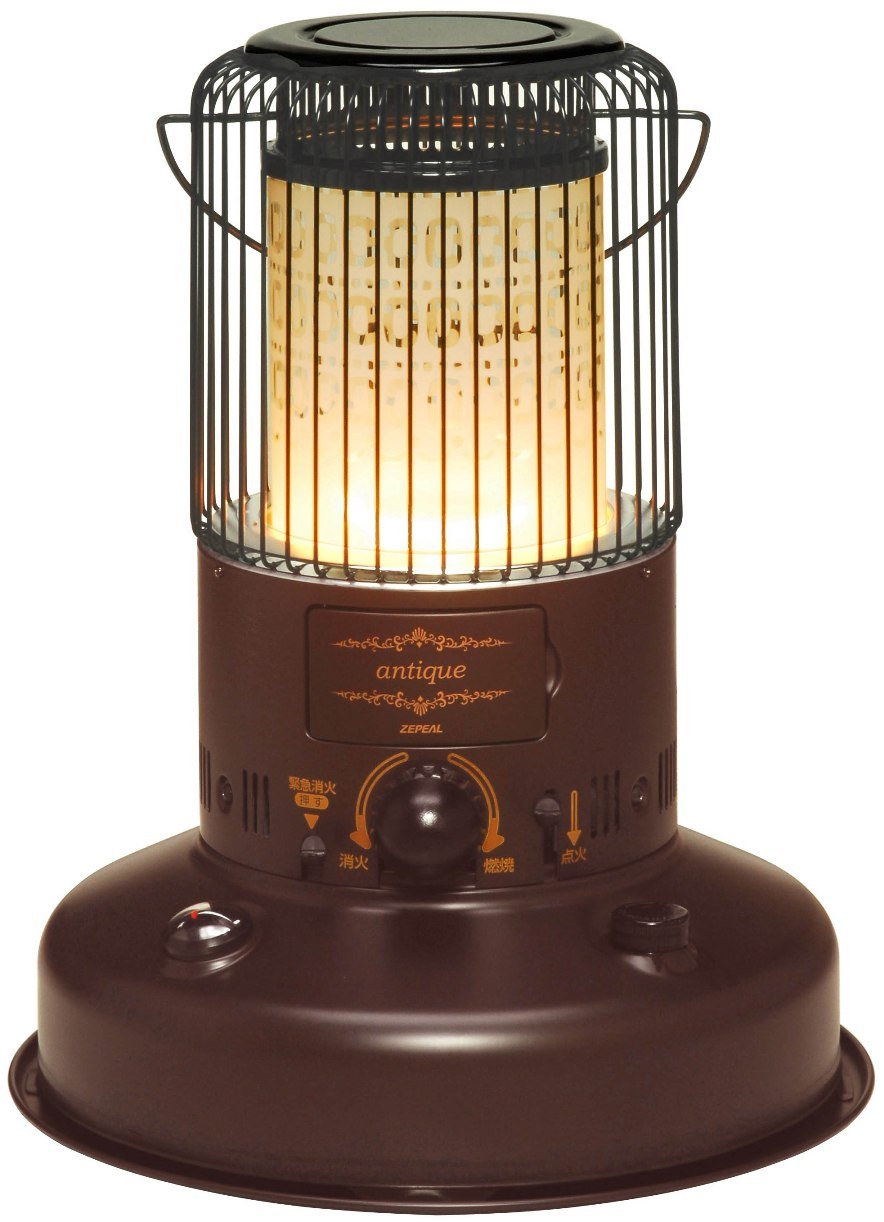 ゼピール 対流型石油ストーブ アンティーク調 DT-25BR 取扱説明書