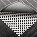 Yome Rug Pad 5 x 7 Ft Non-Slip Extra Thick Gripper for Any Hard Surface Floors, 5' X 7', White