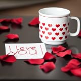 Jsdoin 1200 Pieces Silk Rose Petals Red No-Taste Fade Emulation view 6