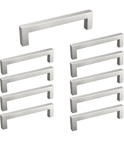 JOY DECOR 20 Pack 7.38 Inch Cabinet Pulls With 5 Inch Hole Center - View #3