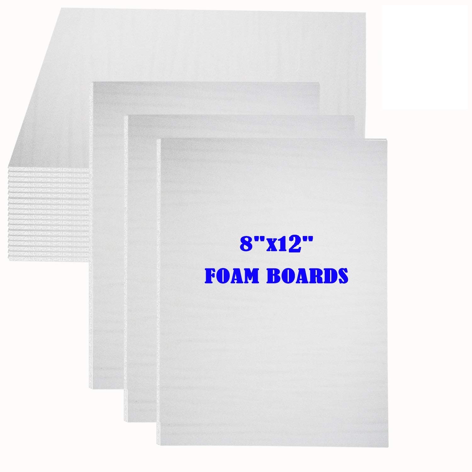 Buy 20Pack Foam Core Board 8 x12 White Foam Board 3 16 5MM Thick