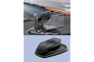 Car Phone Holder, Adjustable Cell Phone Car Mount with Stable Base, Universal Phone Mount for Car Dashboard, Essential Car Ac