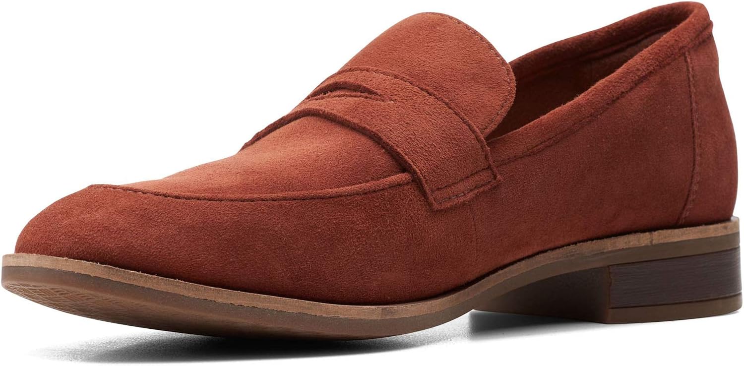 clarks trish rose penny loafer