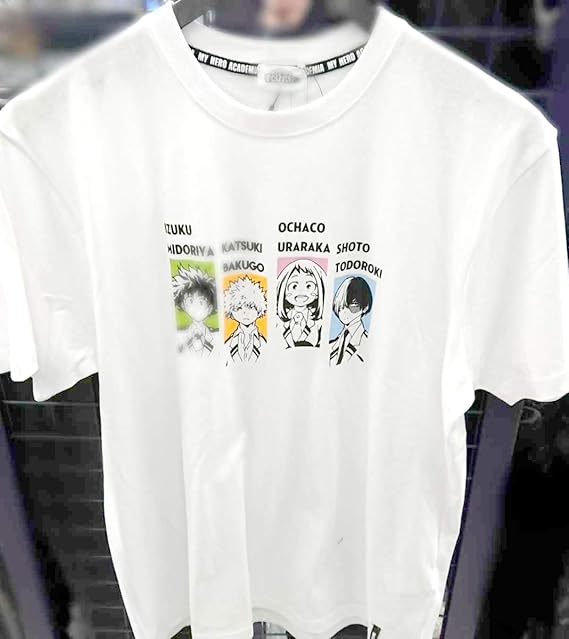 Amazon Co Jp Lサイズ メンズ 僕のヒーローアカデミア Tシャツ ヒロアカ ホワイト 服 ファッション小物 Amazon Co Jp Lサイズ メンズ 僕のヒーローアカデミア Tシャツ ヒロアカ ホワイト 服 ファッション小物