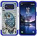 Galaxy S8 Active Case, Nuomaofly [Creative] Studded Rhinestone Crystal Bling Hybrid Armor Defender Protective Case Cover for Samsung Galaxy S8 Active (Owl)