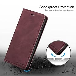 QLTYPRI Samsung Galaxy S10 Plus Case, Premium PU