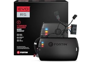 Fortin EVO-FORT1 Stand-Alone Add-On Remote Start Car Starter System for Ford IKT Round Metal Key Vehicles
