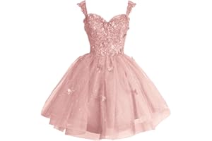 Fanciest Off Shoulder Glitter Tulle Homecoming Dresses for Teens 3D Butterfly Short Prom Dress Sequin Quinceanera Dresses