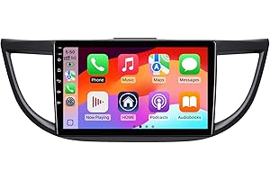 2+32G Android 13 Double Din Car Stereo for Honda CR-V 2012-2016 with Built-in 10.1 Inch Touchscreen Radio Wireless Carplay/An