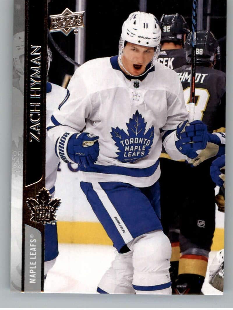 Amazon Com 2020 21 Upper Deck Series 1 Hockey 165 Zach Hyman Toronto Maple Leafs Official Ud Nhl Trading Card Collectibles Fine Art
