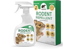 TSCTBA Rodent Repellent Spray, Natural Peppermint Oil Spray for Mouse/Mices/Rats, Mice Deterrent, Rodent Repellent for Indoor/Outdoor, Mouse Repellent Spray for Vehicle Engines,Cars, Trucks, RVs-12 OZ
