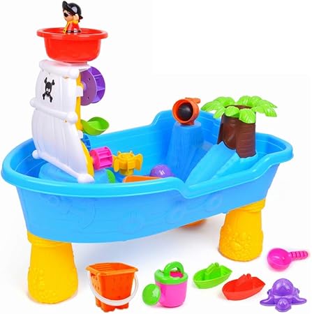 pirate ship garden toy