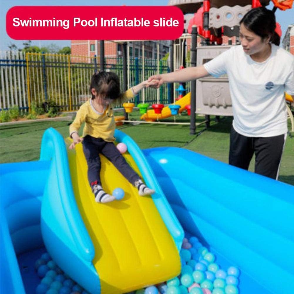 Inflatable Play Center Inflatable Pool Slide Pool Slides Above Ground Motifa Inflatable Waterslide For Kids Kiddie Pool Slide Water Toys For Baby Outdoor Garden Courtyard Patio Lawn Garden Slides Ladders