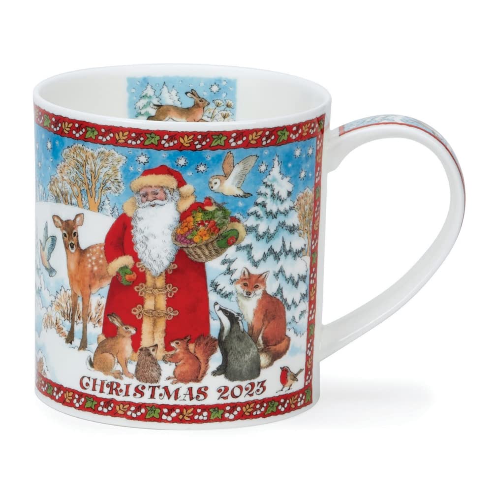 Dunoon Orkney 0.35 Litre Fine Bone China Mug Christmas 2023