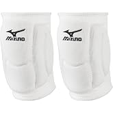 Mizuno Elite 9 SL2 Volleyball Kneepad, White, Small