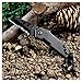 B-2 Bomber Nano Blade Utility Small Pocket Knife - Folding Wallet Knife -Stainless Steel Mini Tactical Knife with Money Clip- Portable Small Folding Knife-Black