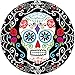 amscan Day of The Dead 10.534; Luncheon Plates (18 Pack)