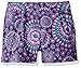 Kanu Surf Girls' Big Sassy UPF 50+ Quick Dry Beach Coverup Boardshort, Melanie Purple, Large (12/14)