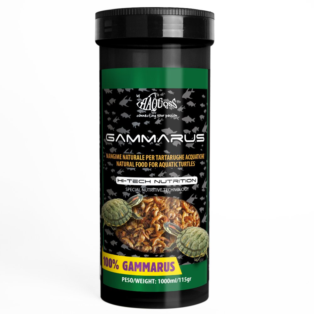 Haquoss Natural Gammarus Dried Shrimps Turtle Food 1000ml/115gr