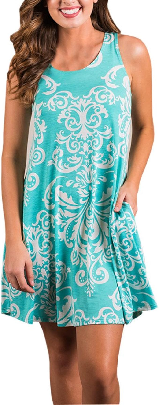 paisley summer dress