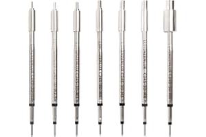 LUMINZENLUX 7PCS C245 Soldering Tips Heat Set Insert Tool Kit for M2/M2.5/M3/M4/M5/M6/M8 Threaded Inserts,Made of Copper- Compatible with JBC Station, Fast Heating for 3D Printing