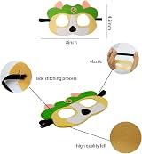 U&X Paw Dog Patrol Masks 16 Cosplay Character Party Favors Birthday Supplies view 2