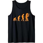 Funny Nerdy Robot Evolution Computer Robotics Geek Gift Tank Top