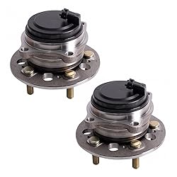 TRQ 2 Piece Wheel Bearing & Hub Assembly Set