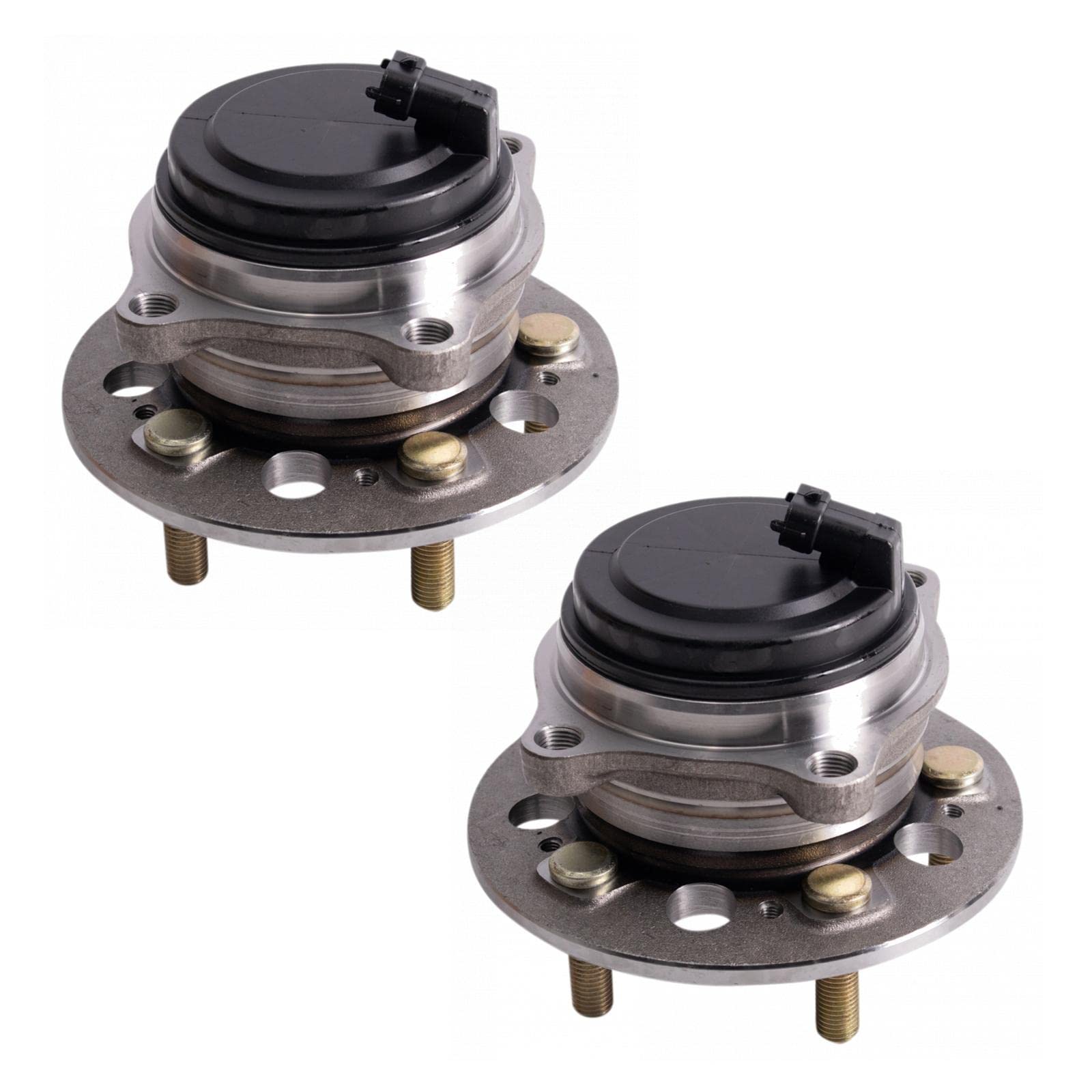 TRQ 2 Piece Wheel Bearing & Hub Assembly Set