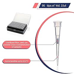 10ul Filter Pipette Tips - Universal Pipette