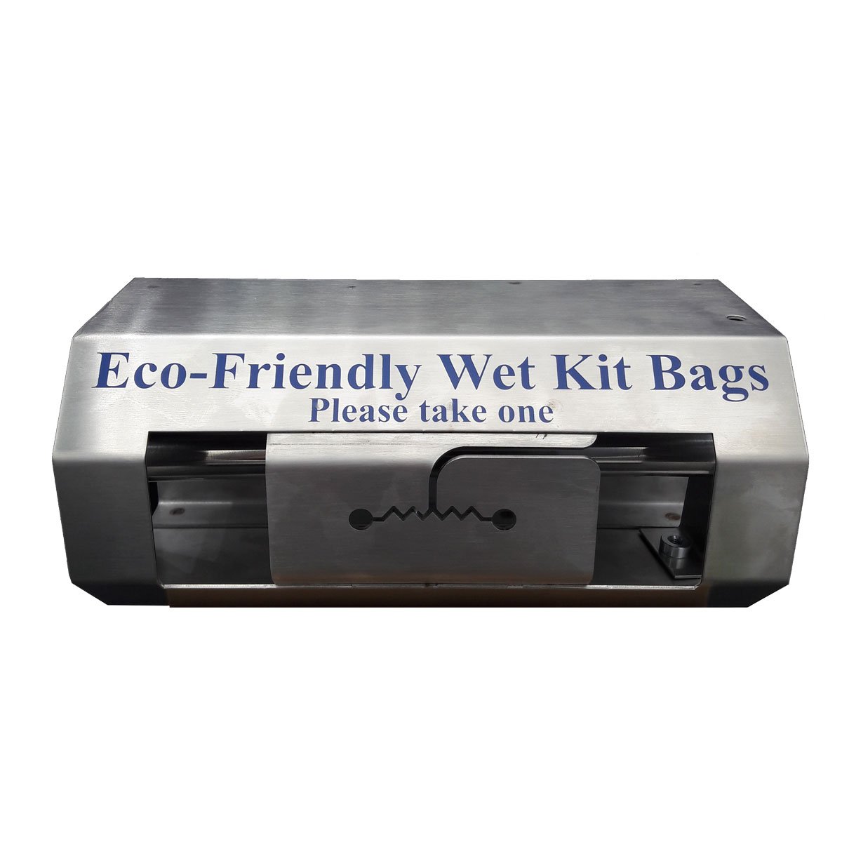 Janilec AH501-SS Stainless Steel Damp Kit Bag Dispenser, 24.5 cm W x 11 cm H x 11 cm D