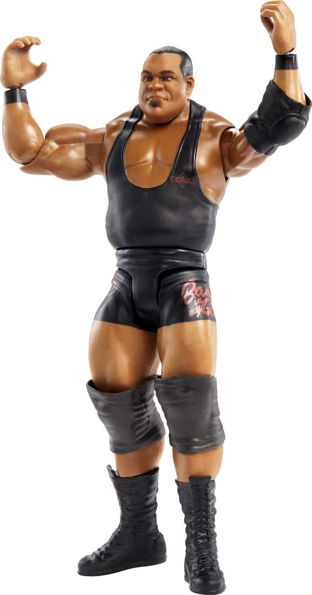 WWE Keith Lee Basic Action Figure, Posable 6-inch Collectible for Ages 6+​​, HDD05