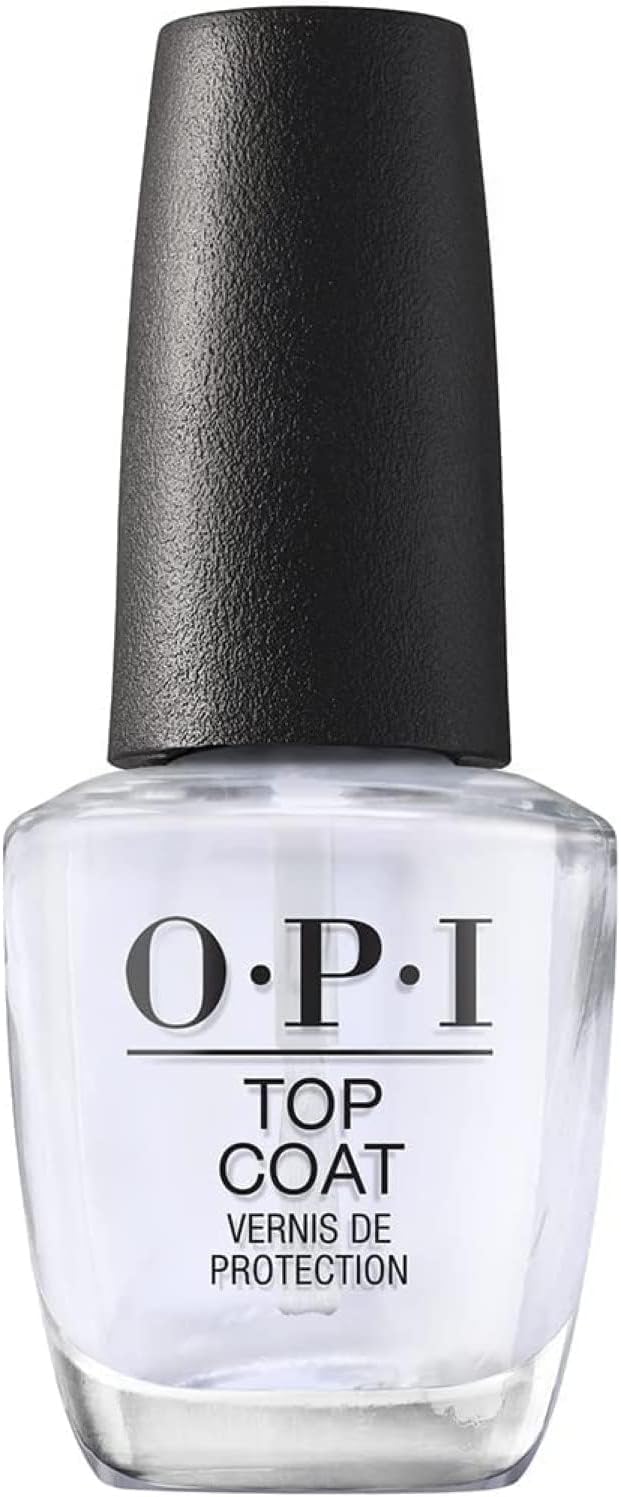 OPI Top Coat 15ml - Quick Dry, High Gloss Nail Protection