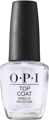 OPI Top Coat 15ml - Quick Dry, High Gloss Nail Protection