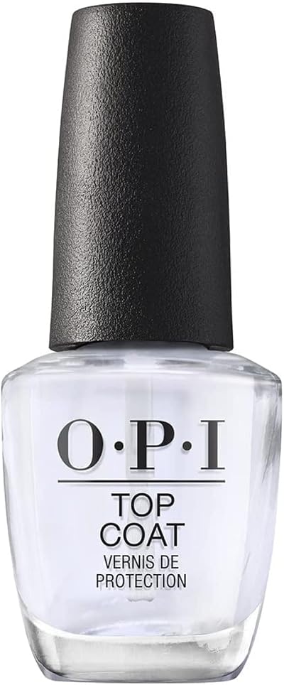 OPI Top Coat 15ml - Quick Dry, High Gloss Nail Protection