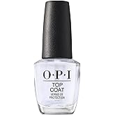 OPI Nail Lacquer Top Coat | Clear Nail Polish Top Coats | Classic, Quick Drying, High Shine, Gel-like Volumizing, & Matte Finish | Chip Resistant, High-Gloss, Long Lasting, Protects Color & Nails