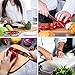 Chef Knife 8 inch, Godmorn Kitchen Knife Vegetable Knife, German High Carbon Stainless Steel, with Ergonomic White Handle, Ultra Sharp & Well Balance for Kitchen and Home
