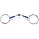 Zenuma Loose Ring Low Port Harmony Roller Sweet Iron Snaffle Bit