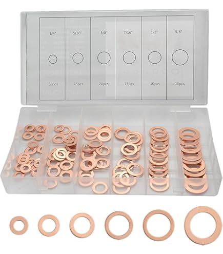 Copper Washers Gaskets - Washers - Fasteners