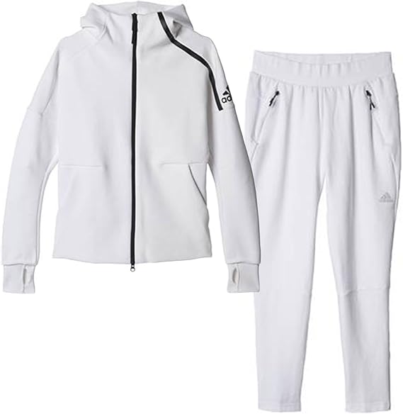 Amazon アディダス Adidas レディース Adidas Z N E フーディ パンツ 上下セット ホワイト Bji40 S Bji43 Az1818 M ジャージ上下セット 通販